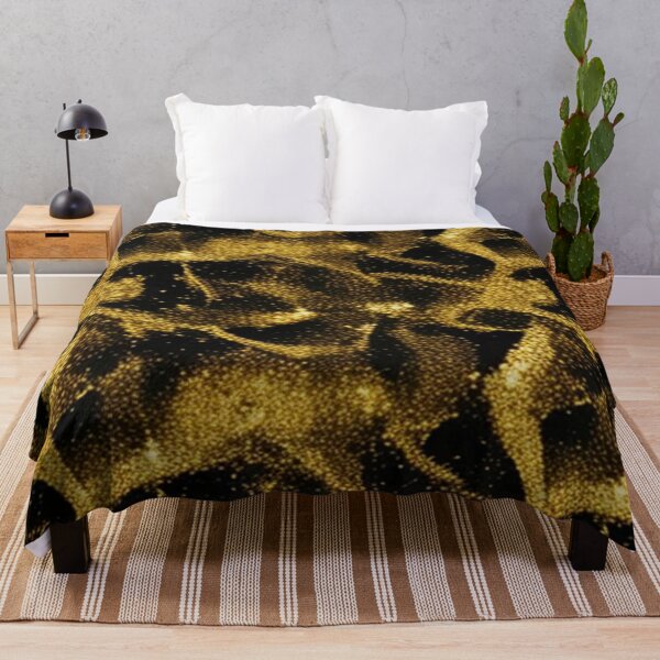 Item preview, Abstract Gold on Black designed and sold by calibrit.