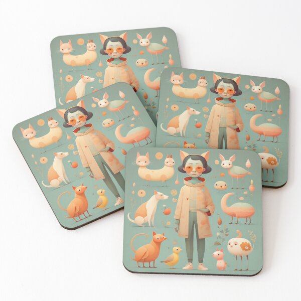 Item preview, Quirky and whimsical character no.10 designed and sold by SpecialForceART.