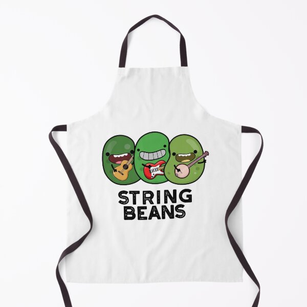 Item preview, String Beans Funny Vegetable Puns designed and sold by punnybone.