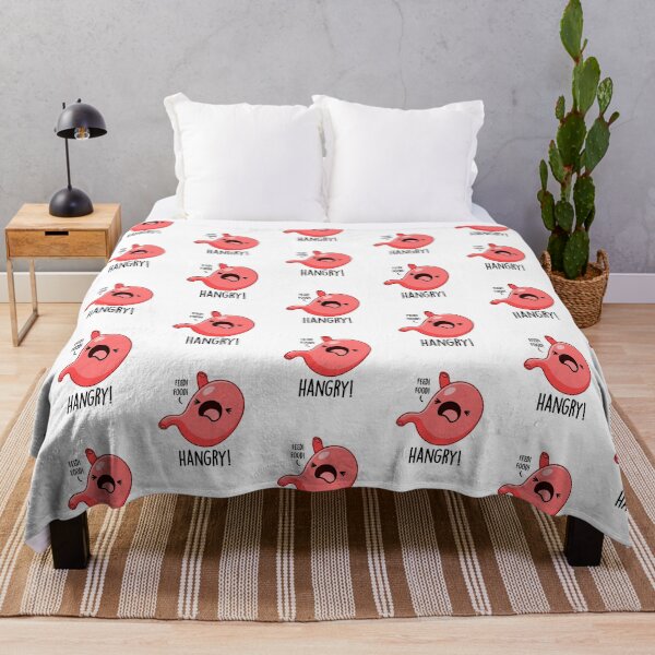 Item preview, Hangry Funny Stomach Puns designed and sold by punnybone.