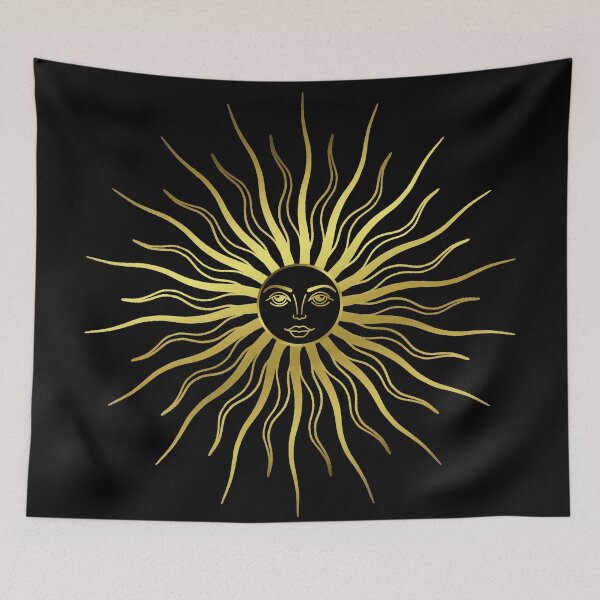 Item preview, Sun - sunbeams - graphic - sun face designed and sold by TShirtsundMehr.