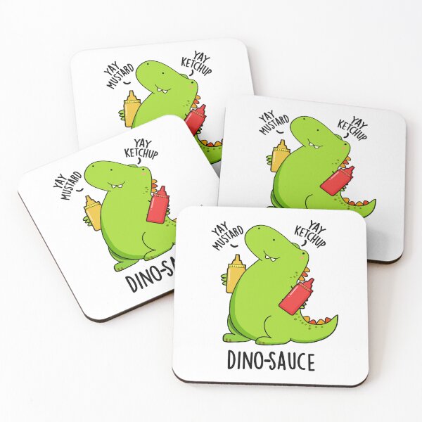 Item preview, Dino-Sauce Funny Dinosaur Puns  designed and sold by punnybone.