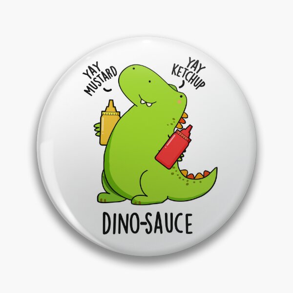 Item preview, Dino-Sauce Funny Dinosaur Puns  designed and sold by punnybone.