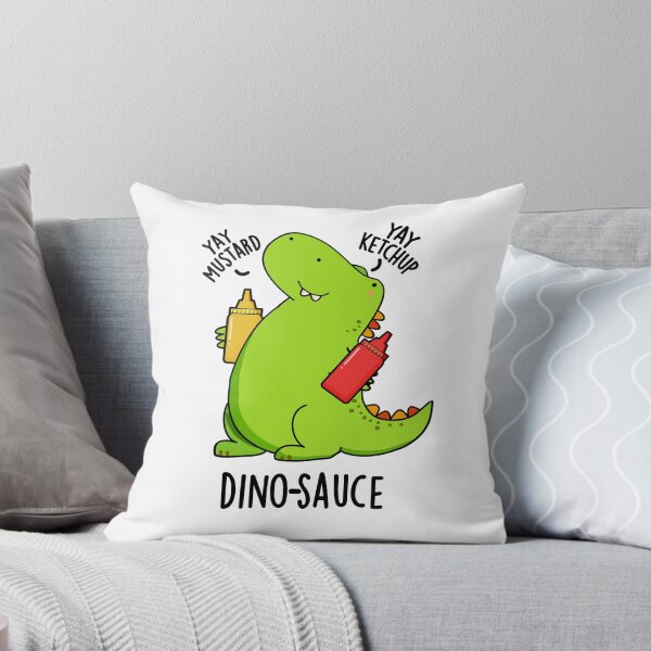 Item preview, Dino-Sauce Funny Dinosaur Puns  designed and sold by punnybone.