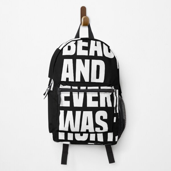 Item preview, Everything Was Beautiful And Nothing Hurt - Kurt Vonnegut Quote, Literature, Typography Print, Black designed and sold by Studio Grafiikka.