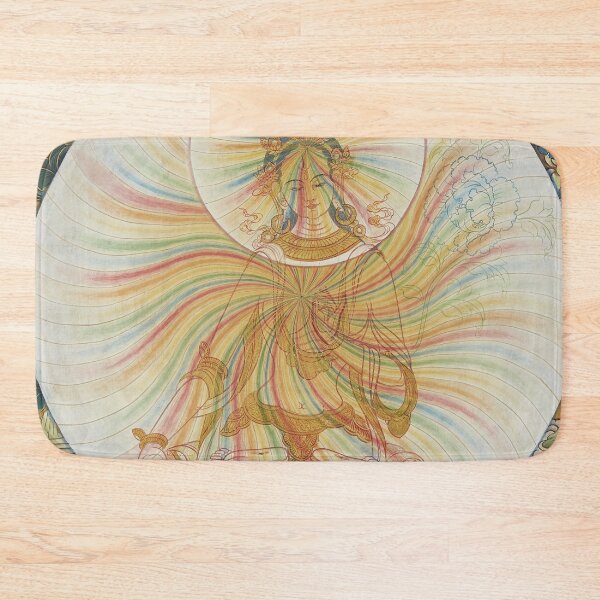 Item preview, Rainbow White Tara  designed and sold by Romio Shrestha.