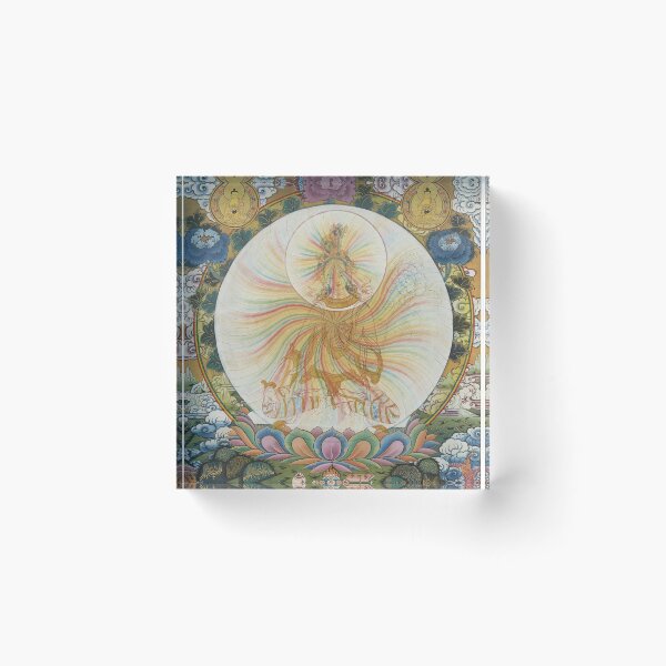 Item preview, Rainbow White Tara  designed and sold by Romio Shrestha.