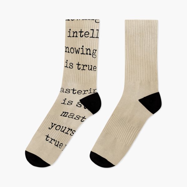 Item preview, owing yourself is true wisdom - Lao Tzu Quote - Literature - Typewriter Print 3 - Vintage designed and sold by Studio Grafiikka.