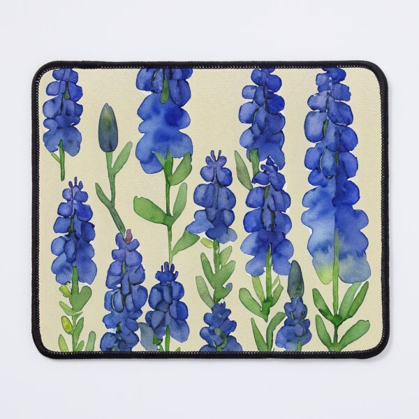 Item preview, Watercolor bluebonnets designed and sold by palmwooddesigns.