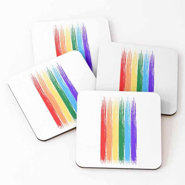 Item preview, Pride Collection - Pride Flag (Paint Streak/Vertical) designed and sold by T-WoodCreations.