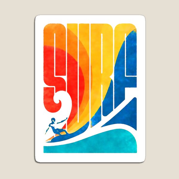 Artikel-Vorschau von 1970er SURF-Schriftzug, designt und verkauft von Corinne Alexa Jackson.