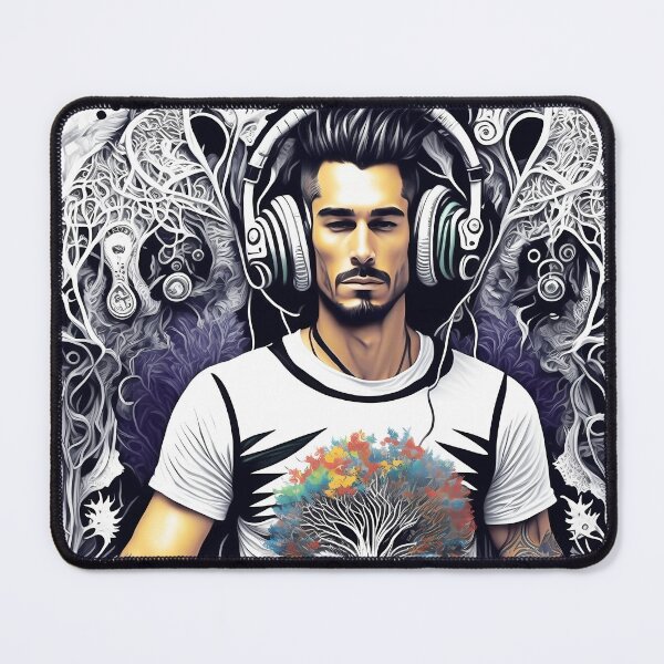 Item preview, Cosmic Jungle Party 3 designed and sold by Transelasticart.