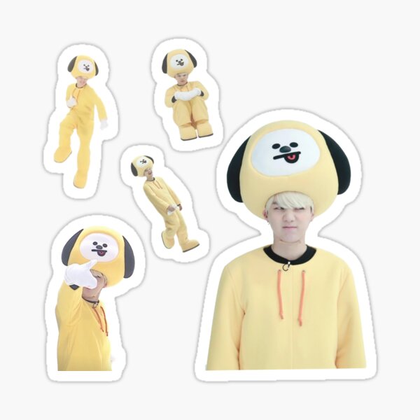 CUTE BTS SUGA STICKER Set (de la course ep 38 BT21 Merch) Sticker