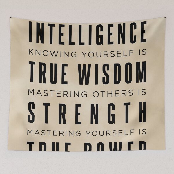 Item preview, Knowing yourself is true wisdom - Lao Tzu Quote - Literature - Typography Print 3 - Vintage designed and sold by Studio Grafiikka.