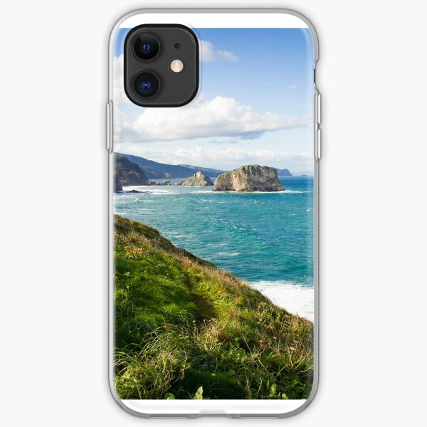 Basque Country coast landscape iPhone Soft Case