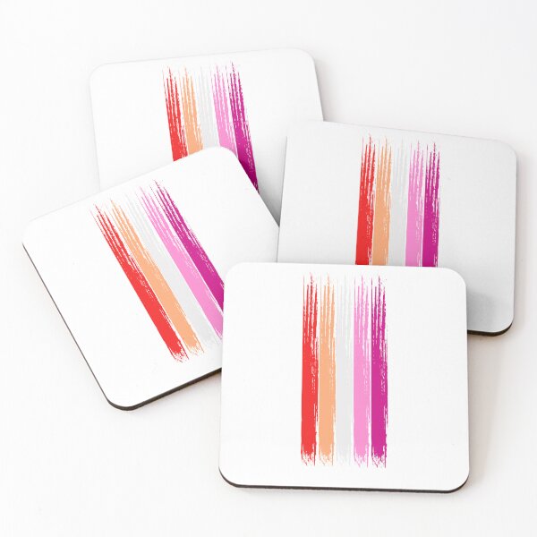Item preview, Pride Collection - Lesbian Pride Flag (Paint Streak/Vertical) designed and sold by T-WoodCreations.