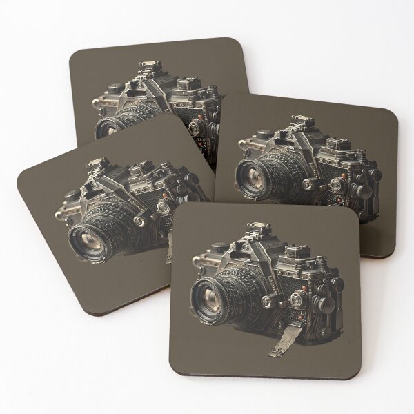 Item preview, Vintage Camera Classic Design: Retro-inspired Artwork for Photography Enthusiasts V.1 designed and sold by Phalong.