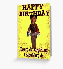 Tarjeta de felicitación Feliz cumpleaños sombras vampiro