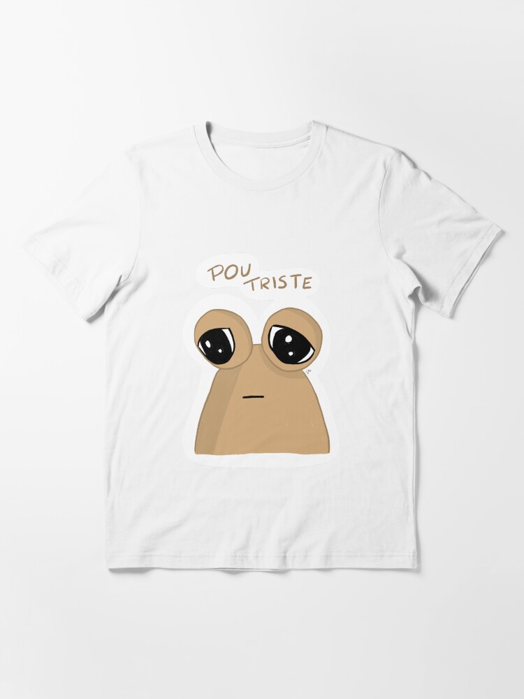 Pou Sad Sticker by Pintoranimation