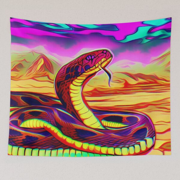 Item preview, Psychedelic snake designed and sold by Rastadoc 420.