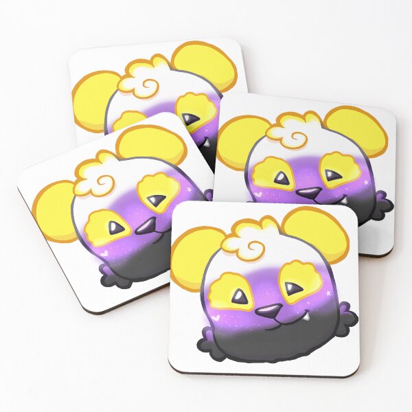 Item preview, Nonbinary Pride Panda LGBTQIA+ Flag designed and sold by Howdy Gaudy.