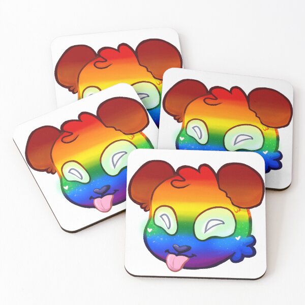 Item preview, LGBTQIA+ Pride Panda 6 COLOR FLAG designed and sold by Howdy Gaudy.