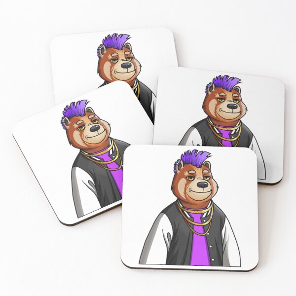 Item preview, Grimace Bear Modest Sticker  designed and sold by EsmeehhDenters.