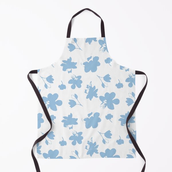 Item preview, Blue floral seamless pattern designed and sold by Jayjaynaenae.