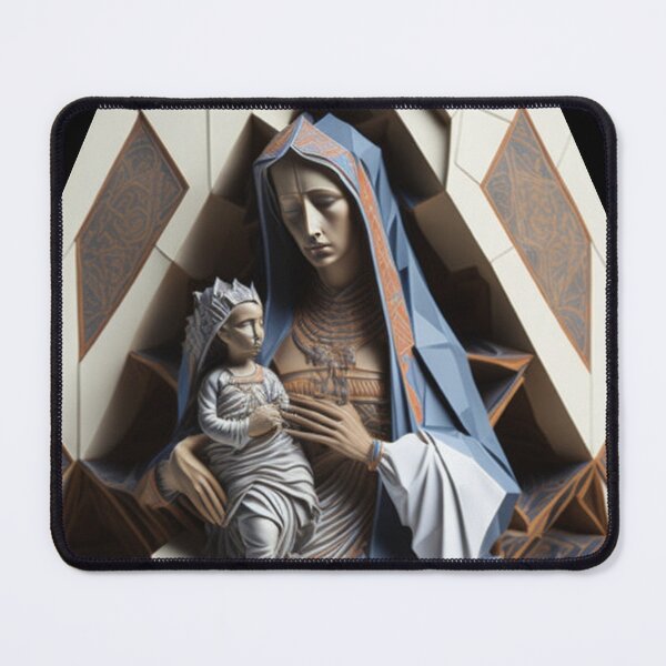 Item preview, Divine Revelations: The Cubist Virgin designed and sold by CreativoLoco.