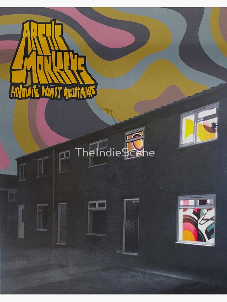 Arctic Monkeys Favourite Worst Nightmare Album Cover