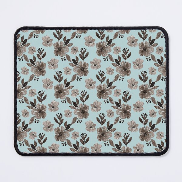 Item preview, Vintage Florals in Mint designed and sold by Blanca-and-Rose.
