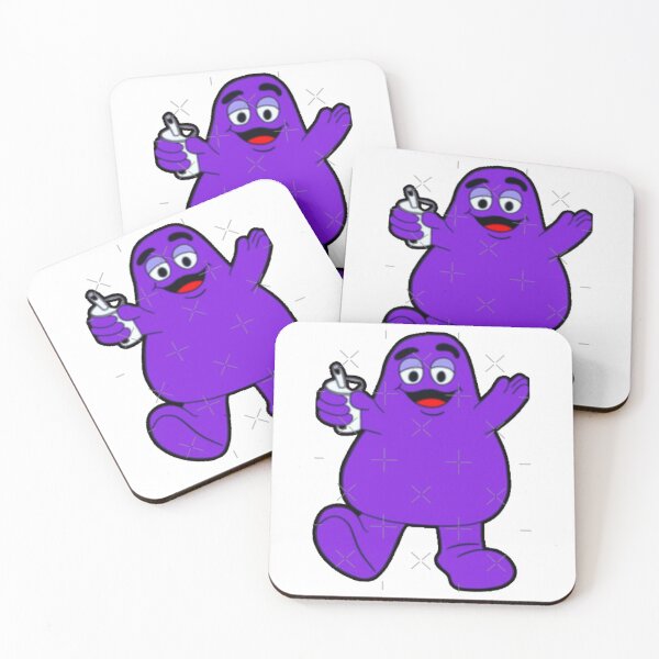 Item preview, Grimace cartoon design Sticker  designed and sold by EsmeehhDenters.