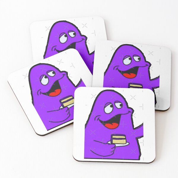 Item preview, Grimace cartoon design Sticker 3 designed and sold by EsmeehhDenters.