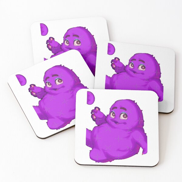 Item preview, Grimace cartoon design Sticker 4 designed and sold by EsmeehhDenters.