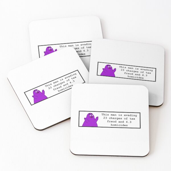Item preview, grimace is a menance Sticker  designed and sold by EsmeehhDenters.