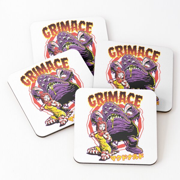 Item preview, GRIMACE mcdonald hamburger Sticker  designed and sold by EsmeehhDenters.