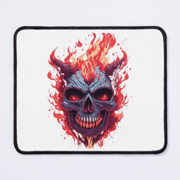 Item preview, DPrompt Design, T-Shirt, Funny Shirt, Dad Gifts, Mom Gift, Their Gifts , Graphic Tee, Cute Fire Skull designed and sold by DPrompt.
