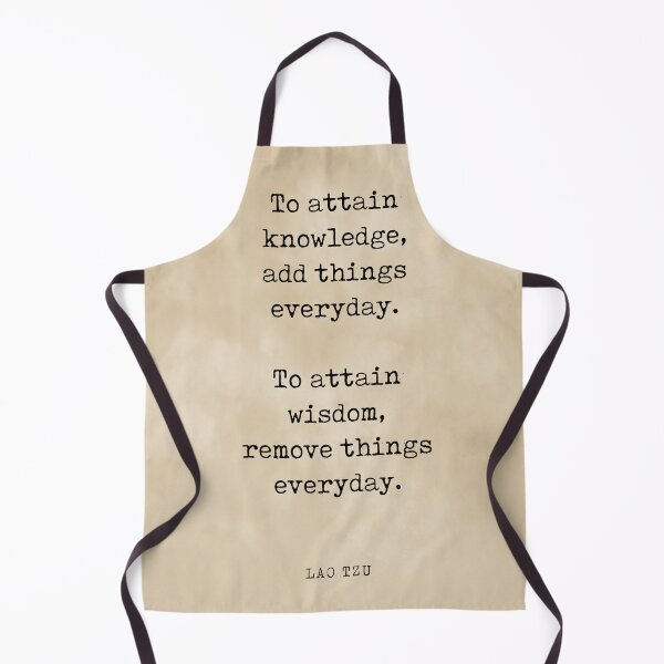 Artikelvorschau, To attain knowledge - Lao Tzu Quote - Literature - Typewriter Print - Vintage entworfen und verkauft von Studio Grafiikka.