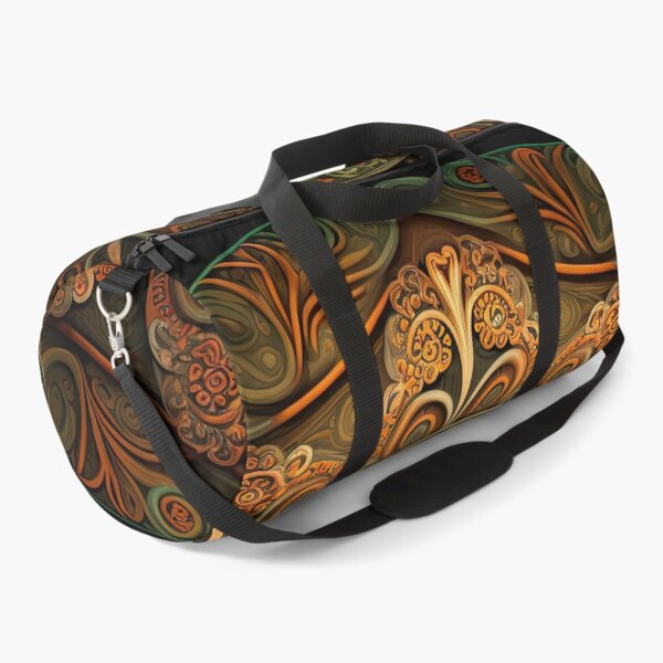 Item preview, Harmony in Motion: Orange Brown and Green Mandala designed and sold by cece4410.