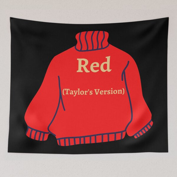 Item preview, Red (Taylor's version) sweater designed and sold by broadwaygirl142.