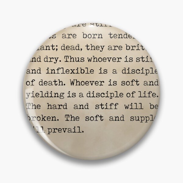 Item preview, The soft and supple - Lao Tzu Quote - Literature - Typewriter Print - Vintage designed and sold by Studio Grafiikka.