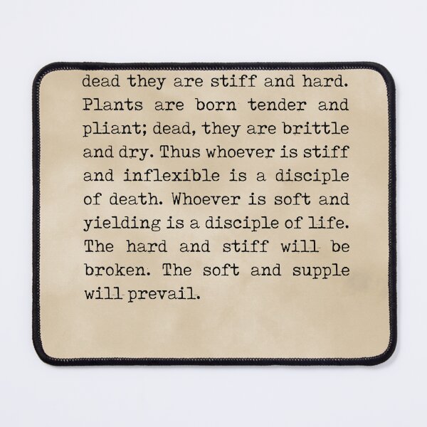 Item preview, The soft and supple - Lao Tzu Quote - Literature - Typewriter Print - Vintage designed and sold by Studio Grafiikka.