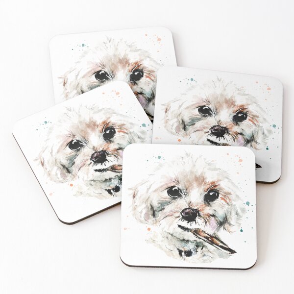 Item preview, Dog white head designed and sold by CorneliaPilz.