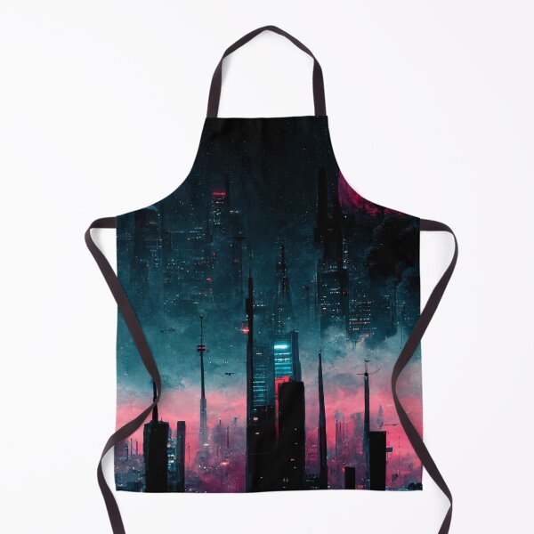 Item preview, Futuristic City At Night (Neo Noir Blade Runner Theme Cityscape Vaporwave) designed and sold by armando39.