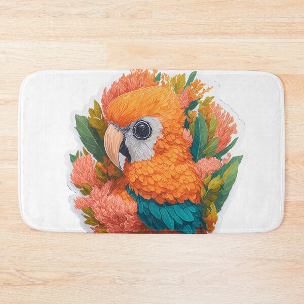 Item preview, DPrompt Design, T-Shirt, Funny Animal Shirt, Dad Gifts, Mom Gift, Their Gifts , Graphic Tee, Flowers, Macaw, Parrot designed and sold by DPrompt.