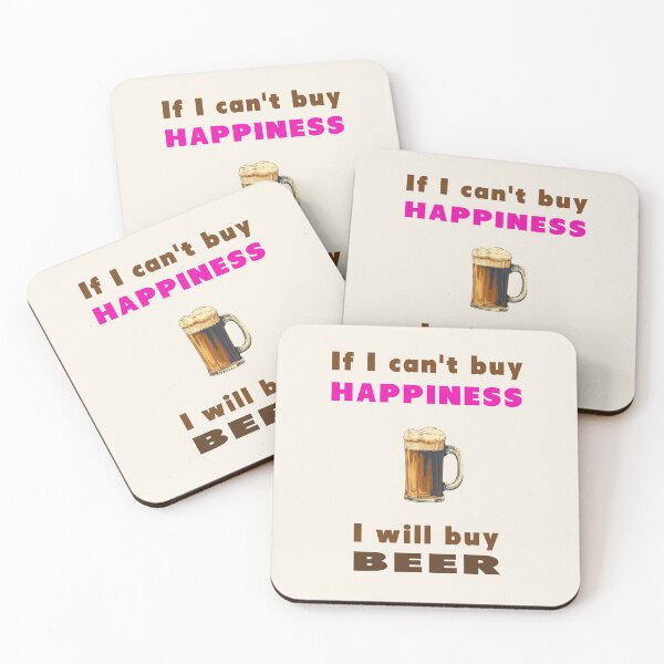Item preview, If I can't buy happiness I will buy beer designed and sold by Bill Makatowicz.