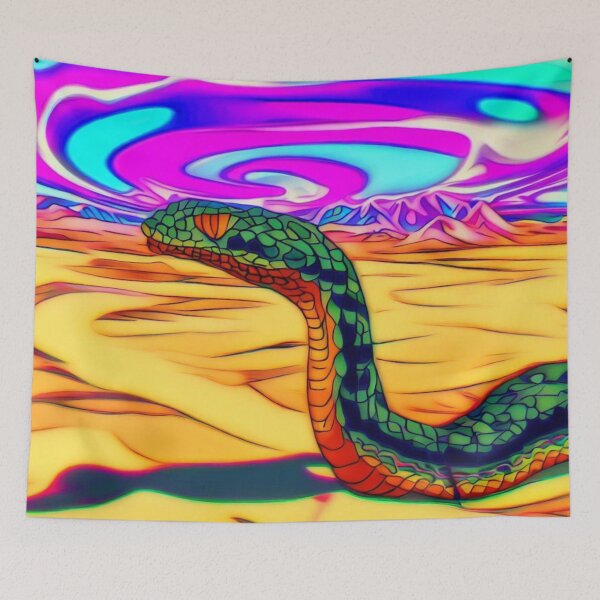 Item preview, Psychedelic snake designed and sold by Rastadoc 420.