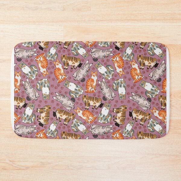Item preview, Seamless Cats  designed and sold by dootdoodles.