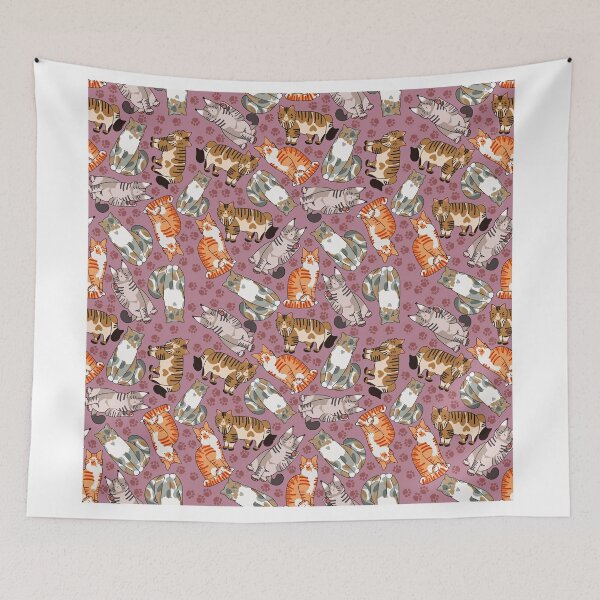 Item preview, Seamless Cats  designed and sold by dootdoodles.