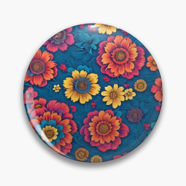 Item preview, Psychedelic Floral Pattern - A Trippy Mindbending Illustration v2 designed and sold by cocomikozza.